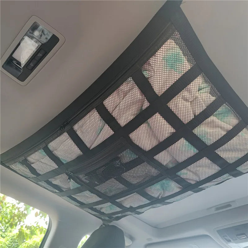 Mesh Car Roof Storage Organizer