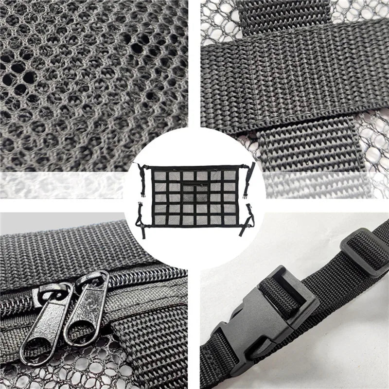 Mesh Car Roof Storage Organizer